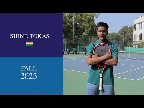 Shine Tokas College Tennis Video