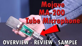 Video thumbnail for Mojave Audio MA 200 Microphone Review with Samples by purewaveaudio