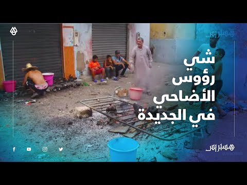 شي رؤوس الأضاحي بالجديدة.. شباب الأحياء الشعبية يحيون إرث الأباء والأجداد