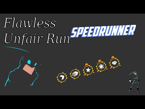 Speedrunners Jumping the shark unfair flawless run
