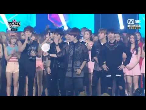 MC BamBam&Junior M COUNTDOWN 150723 Ep.434 END