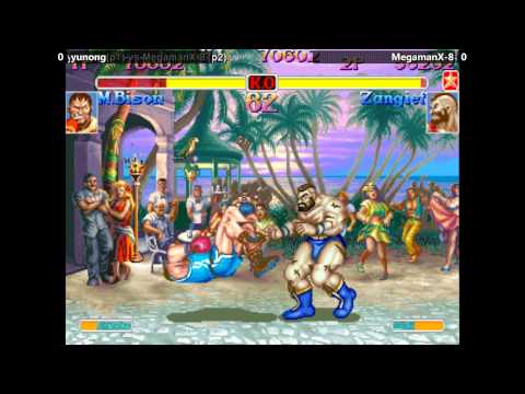 Super Turbo @ Fightmania - yunong (Boxer) vs MegamanX-8 (Zangief) - [720p/60fps]