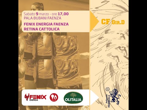 Pallavolo Faenza –  09 03 2024 Volley femminile Serie C: "Fenix Pallavolo Faenza - Retina Cattolica"