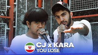 CRAZY DROP！🔥🔥🔥（00:00:32 - 00:02:34） - No fake beatbox? 😱 - CJ x KARA 🇮🇷 | You Lose