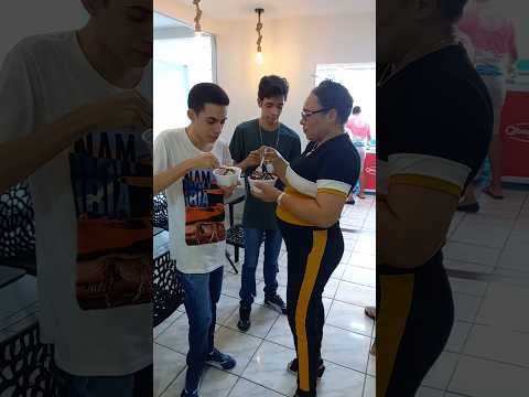 comemorando o dia das mães na sorveteira mundo gelado na cidade de ferreiros Pernambuco