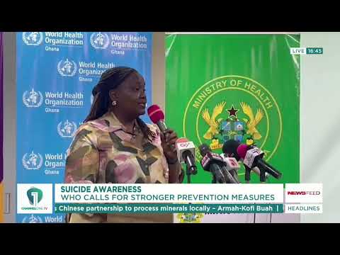 Suicide Prevention: WHO Reveals 3.8% of Ghanaian Adults Have Considered Suicide