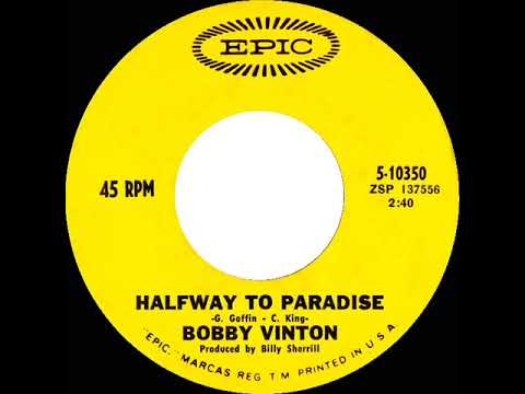 1968 HITS ARCHIVE: Halfway To Paradise - Bobby Vinton (mono)