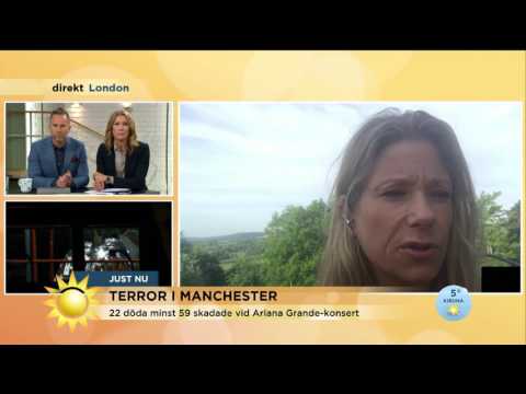 ”Förtvivlade föräldrar som letade efter sina barn” - Nyhetsmorgon (TV4)