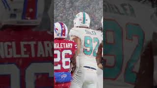 ZACH SIELER SACKS JOSH ALLEN | MIAMI DOLPHINS