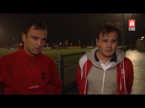 Interview Machiel van Maarseveen en Thom Nouwens na Alphense Boys-ARC
