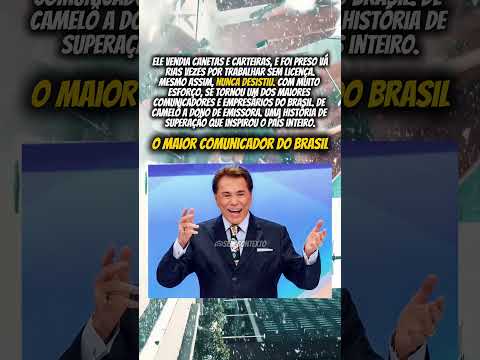 Silvio Santos o maior Comunicador do Brasil!