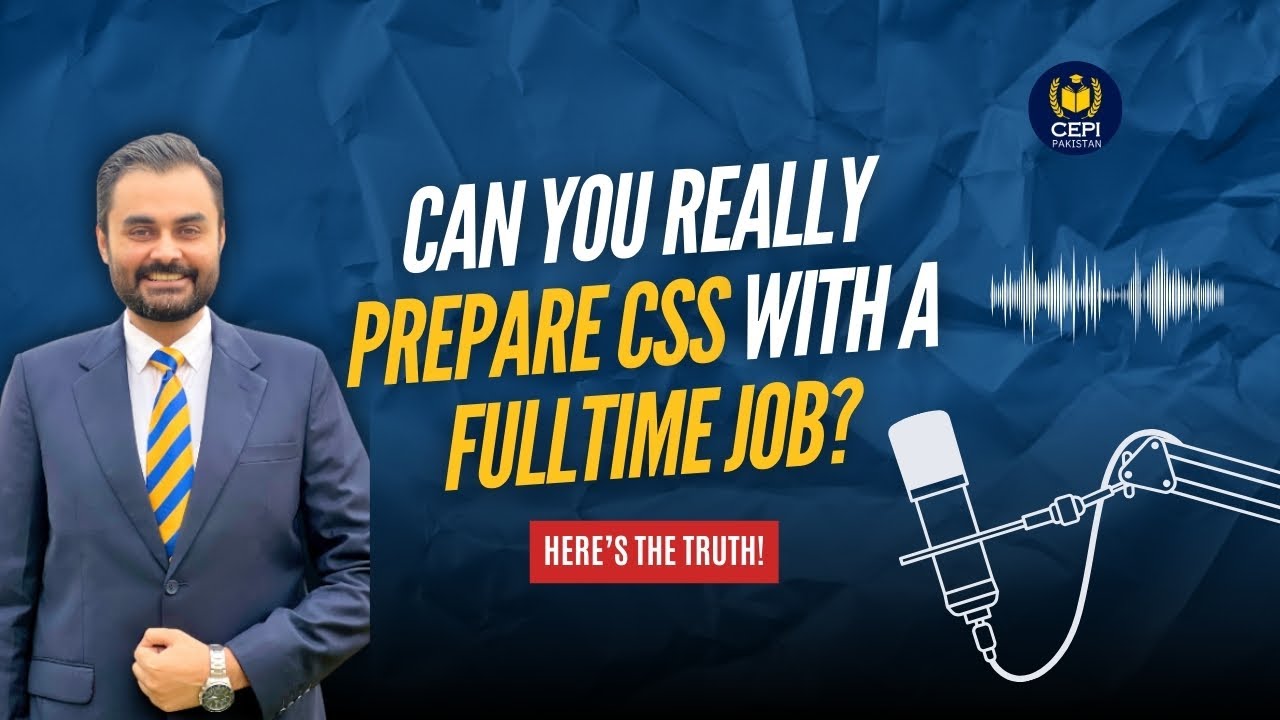 How to do CSS with a Full Time Job? Myth vs. reality! with Sir Moazzam Khan Lodhi #css