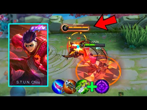 CHOU HACK FULL DAMAGE BUILD 2022 | CHOU NEW META GAMEPLAY | Mobile Legends