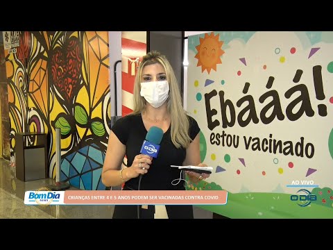 Crianças entre 4 e 5 anos podem ser vacinadas contra Covid 23 08 2022