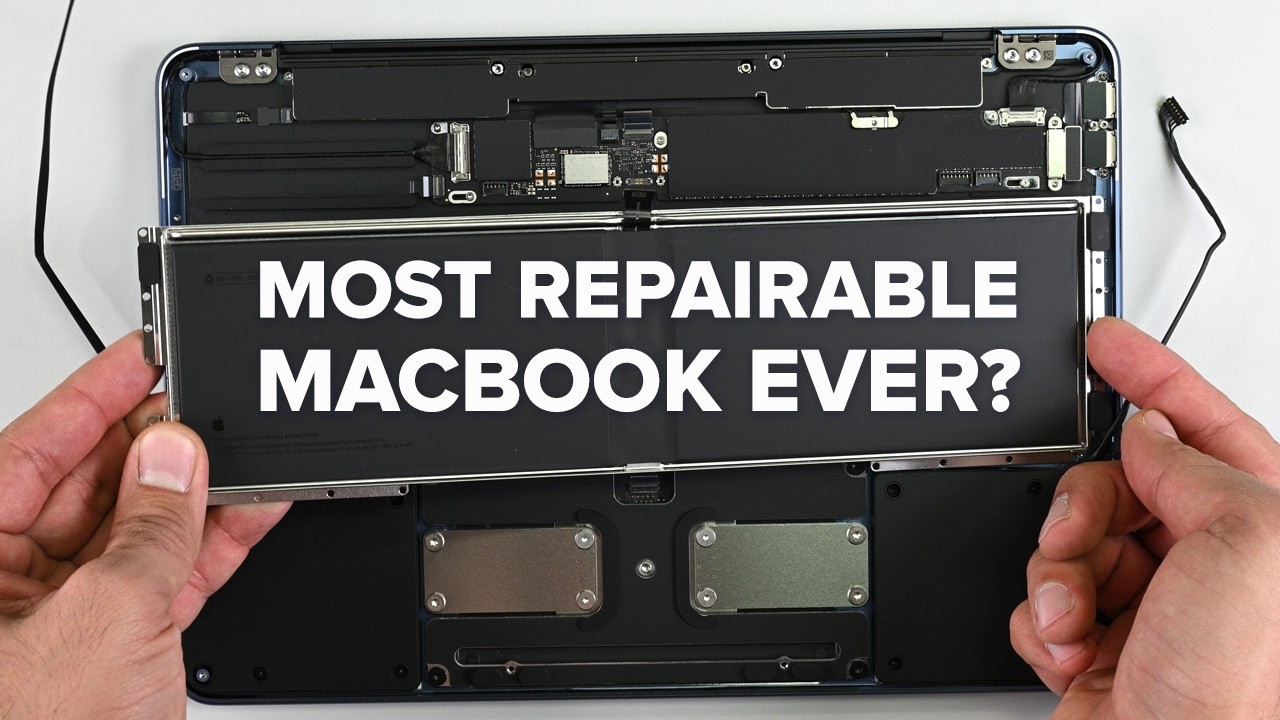 Apple Finally Made a Repairable MacBook?