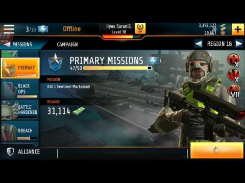 Kill Shot Bravo Region 18 =48 Primary Mission Complete