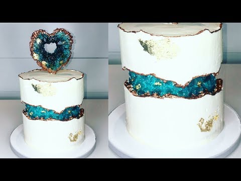 Cake decorating tutorials | FAULT LINE CAKE | Sugarella Sweets Video