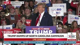 FULL SPEECH: Trump Holds a “Get Out The Vote Rally” in Greensboro, N.C. - 3/2/24