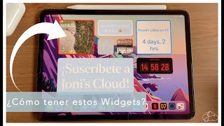El mejor WIDGET para customizar tu iPad (iPadOS 15) | Joni's Cloud