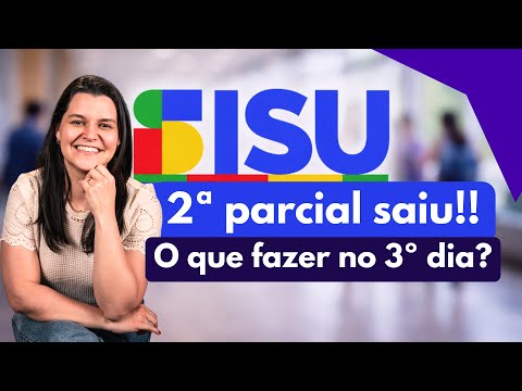 Live Dia 3 do SISU com a Sassá - Saiu a 2ª parcial!!!