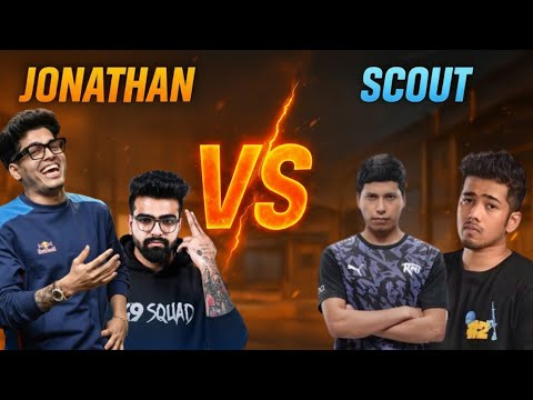 The Fight That Broke BGMI! Jonathan vs Scout 2v2 TDM 🔥 | Who Is The Real King of BGMI ?
