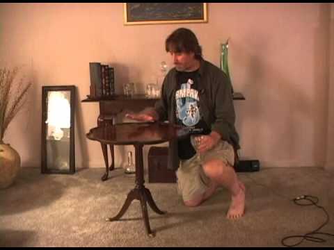 Mahogany Tilt Top Table