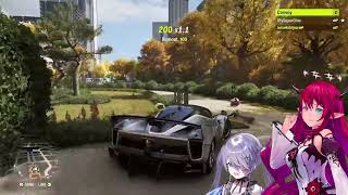 Biboo keeps banging Irys' car in Forza 6