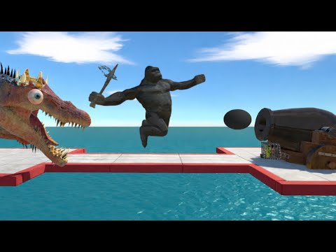 Cannon Trap vs All Units - Animal Revolt Battle Simulator