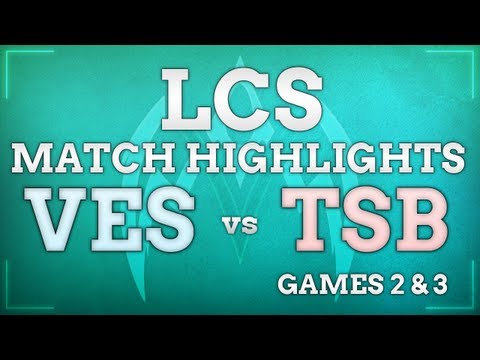 LCS Promotion Highlights - VES vs. TSB Game 2 & 3