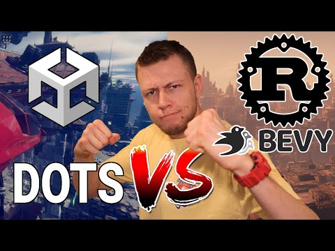 Unity DOTS vs. Rust BEVY - LudumDare Showdown with @logicprojects