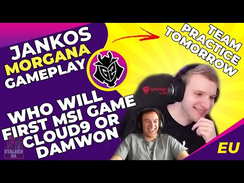 G2 Jankos - Who Will Win First Game MSI Cloud9 Or Damwon?! 😆 I Think Gwen Is A LANER Not a JUNGLER👌
