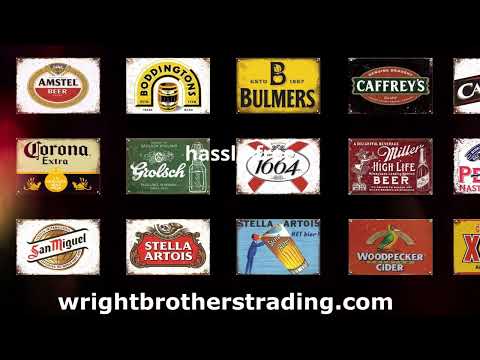 Retro Signs from Wright Brothers Trading