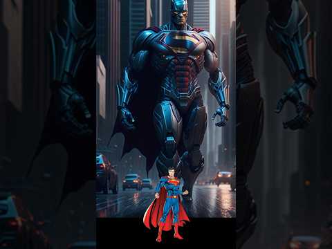 Super Hero Become Big Robot #marvel #avengers #shortsvideo