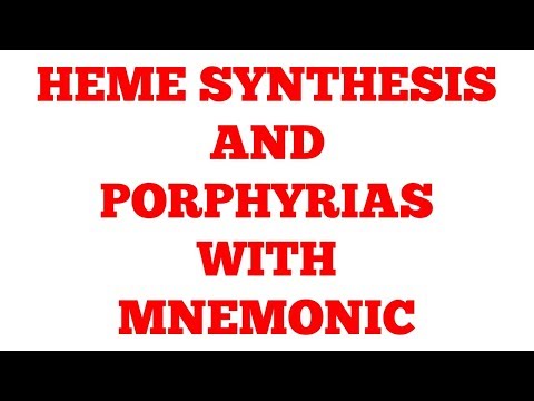 Heme Synthesis pathway with mnemonic || Porphyrias || #Biochemistry