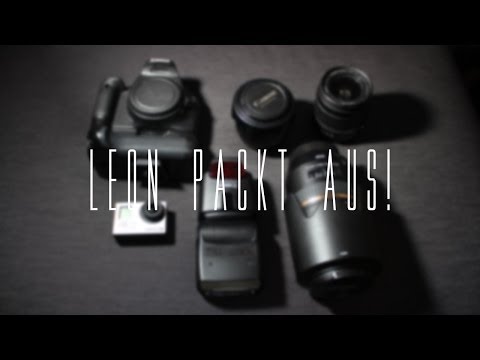 Leon packt aus! - Was ist in meiner Fototasche?