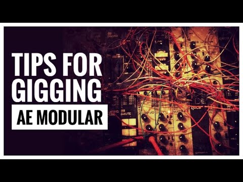 AE Modular Gigging Tips / Tangible Waves, Wonkystuff, IMDI, Signal Processing And More!