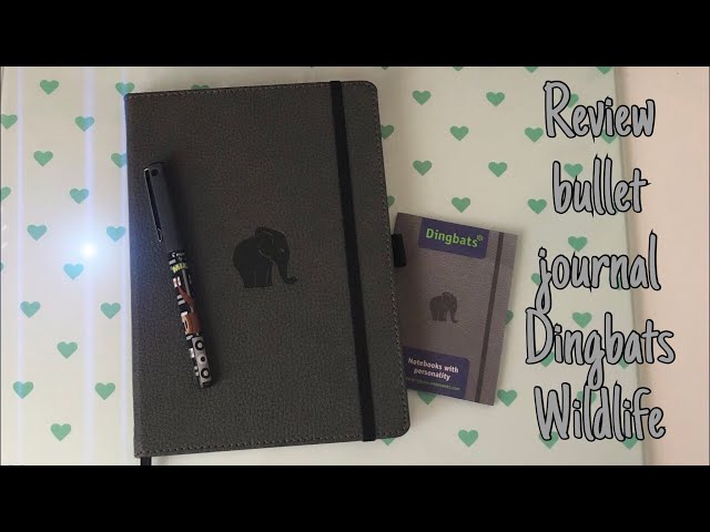 Vídeo relacionado con Dingbats* - Vida Silvestre Cuaderno A5 Rayado - Mediano Libreta de Tapa Dura Cuero PU - Cierre Elástico, Soporte para bolígrafos, Marcador