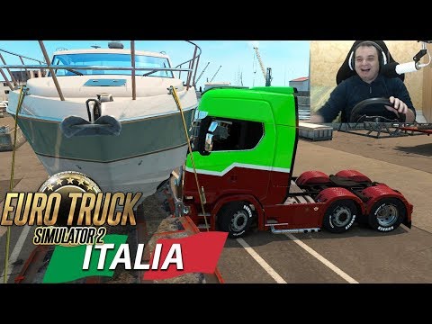 INVESTITO DA UNO YACHT - EURO TRUCK SIMULATOR 2 - GAMEPLAY ITA