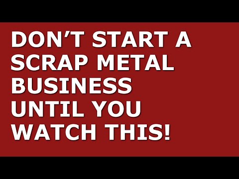 How to Start a Scrap Metal Business | Free Scrap Metal Business Plan Template Included