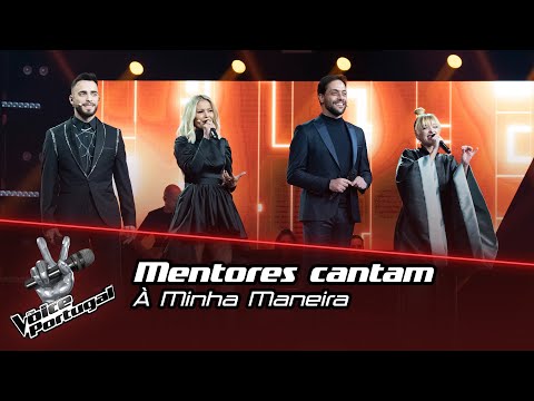 Marisa Liz, Aurea, Diogo Piçarra and António Zambujo - "À Minha Maneira | Final | The Voice PT