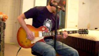 Jack Johnson Mediocre Bad Guys Cover with a Les Paul, Fulltone Deja Vibe, and a dos equis hat