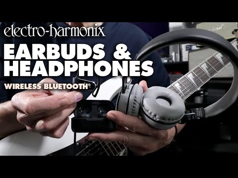 Electro-Harmonix R&B BUDS Wireless Bluetooth Earbuds. - Black image 4