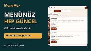 QR Menü Nasıl Çalışır? MenuMax ile Restoranınızı Dijitalleştirin