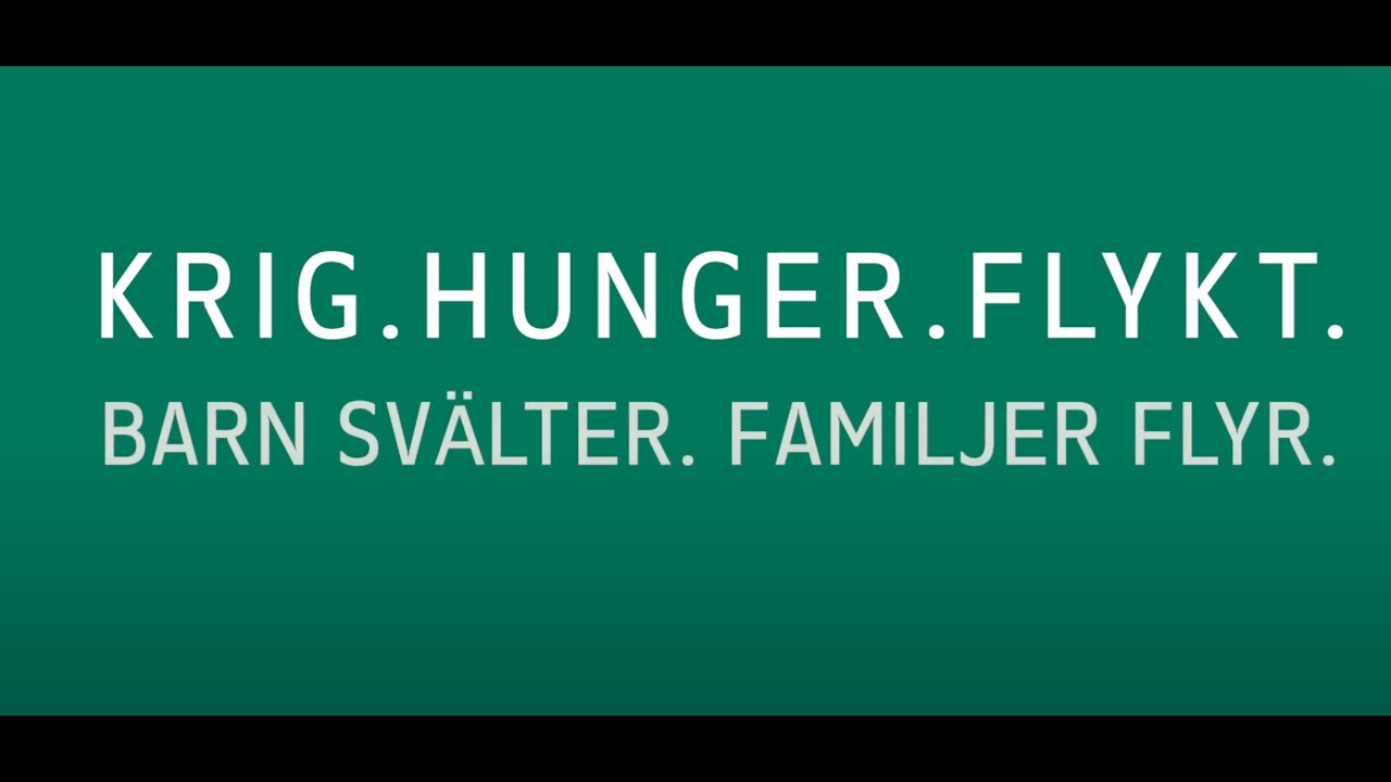 Krig. Hunger. Flykt. När katastrofen slår till är varje sekund avgörande.