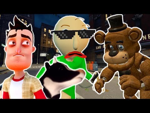 FOUR IDIOTS AND A COW SURVIVE THE ZOMBIE APOCALYPSE IN GMOD! | Garry's Mod Gameplay