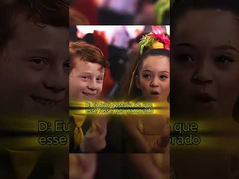 Daniela já mandava no futuro noivo desde criança! 😂❤️