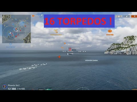 16 Torpedo Benham - World of Warships Legends
