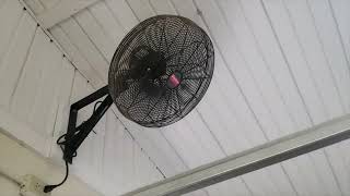 Two Dayton Wall Fans