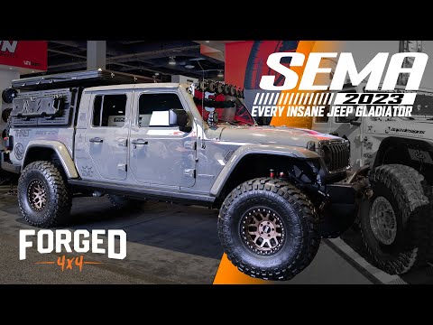 Every Gladiator Build at SEMA 2023 (Rubicons, Hellcats, Overland Rigs & MORE!)