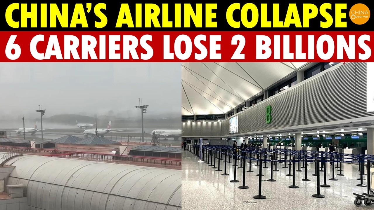 China’s Airline Industry Collapses: All 6 Major Carriers Lose $2 Billion In Just 6 Months